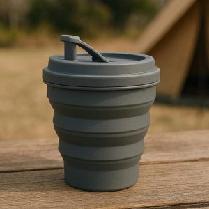 15 Foldable Coffee Mug Portable Silicone Travel Cup Heat Resistant Expandable Drinking Tumbler For Commuting Camping Camping Gear
