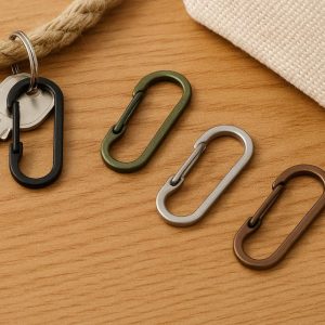 29 Mini Carabiner Hooks Eco Friendly Metal Hanging Buckles Lightweight Travel Key Clips For Household Storage Caravan Camping