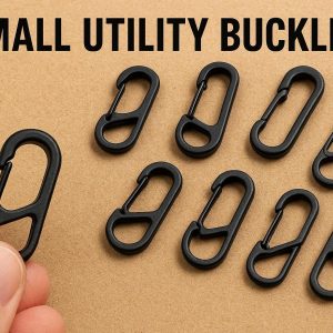 Small Utility Buckles Portable Mini Carabiner Hooks For Backpacking Camping Hiking Fishing Household Multi Purpose Use