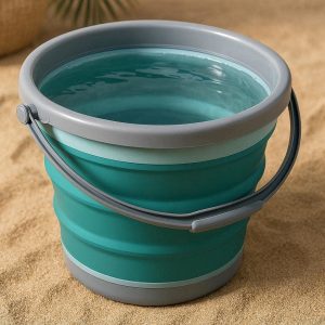 5 Multifunctional Foldable Bucket Leakproof Portable Water Carrier Container For Beach Camping Car Wash Outdoor Trips
