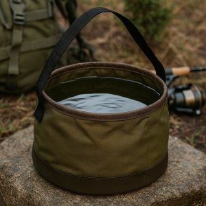 7 Foldable Camping Bucket Portable Water Container Heavy Duty Wash Pail For Hiking Fishing Outdoor Survival Gear