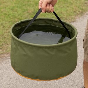 8 Portable Foldable Water Bucket Large Capacity Collapsible Basin For Outdoor Activities Road Trips Car Wash Cleaning